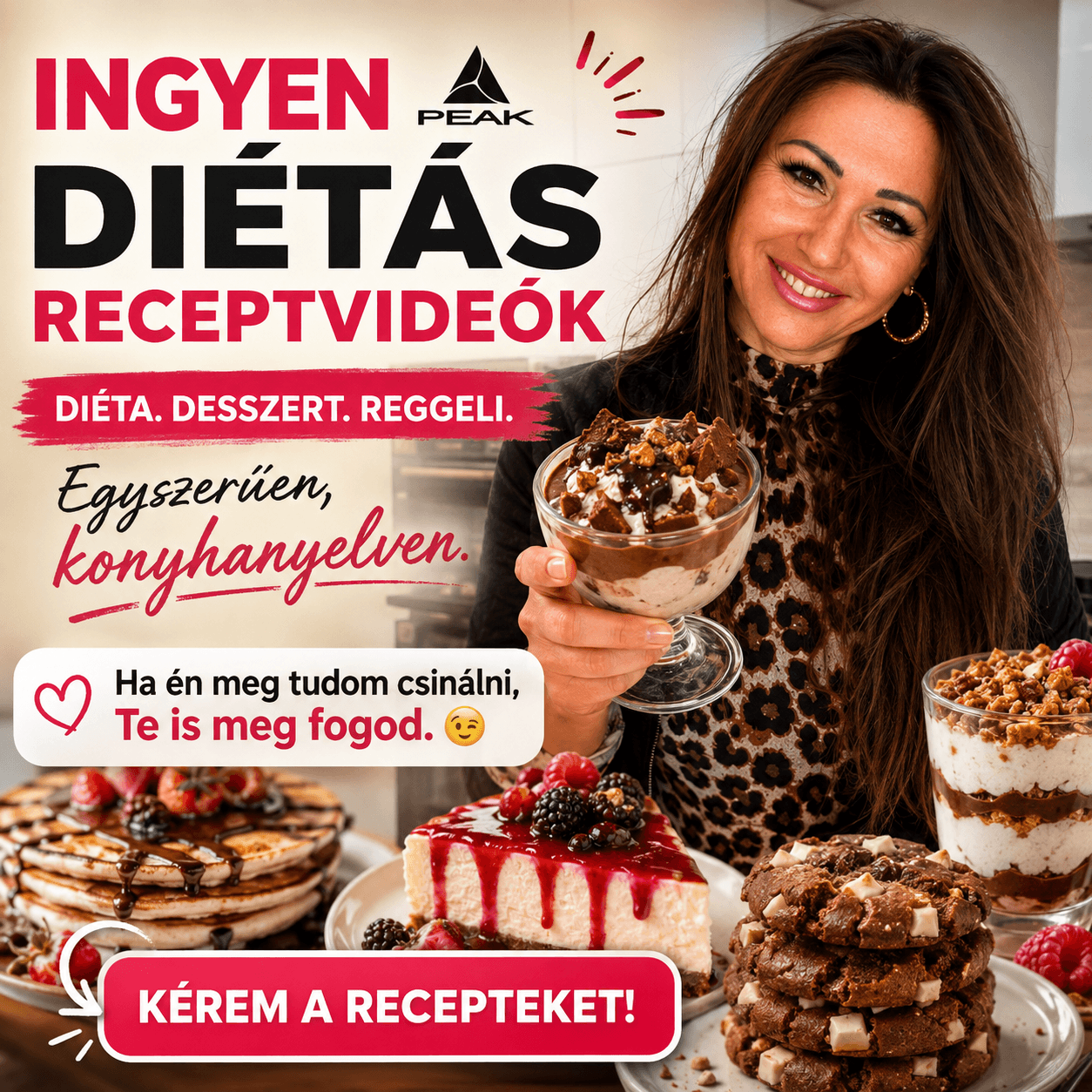 INGYEN FŐZŐSULI - Konyhanyelven a Peak Cukrászával!